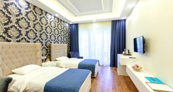 Standart Oda, Balkonlu, Göl Manzaralı Twin 3