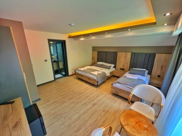 Bahçe Manzaralı Panoramik Triple Oda 2