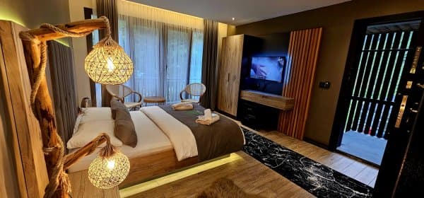 Bahçe Manzaralı Studio Fransız Balkonlu Oda 1