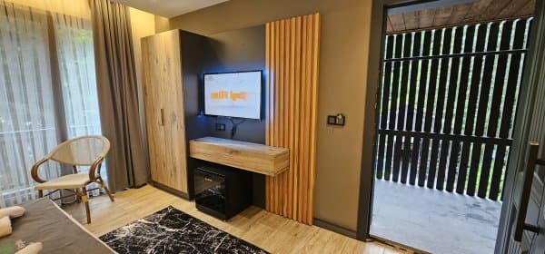 Bahçe Manzaralı Studio Fransız Balkonlu Oda 2