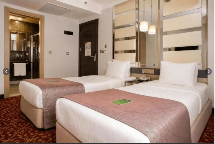 Trendy Oda Şehir Manzaralı İki Ayrı Yataklı 1