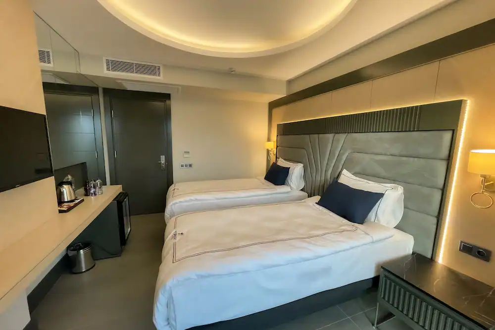 Twin Room, Şehir Manzaralı, Fransız Balkonlu