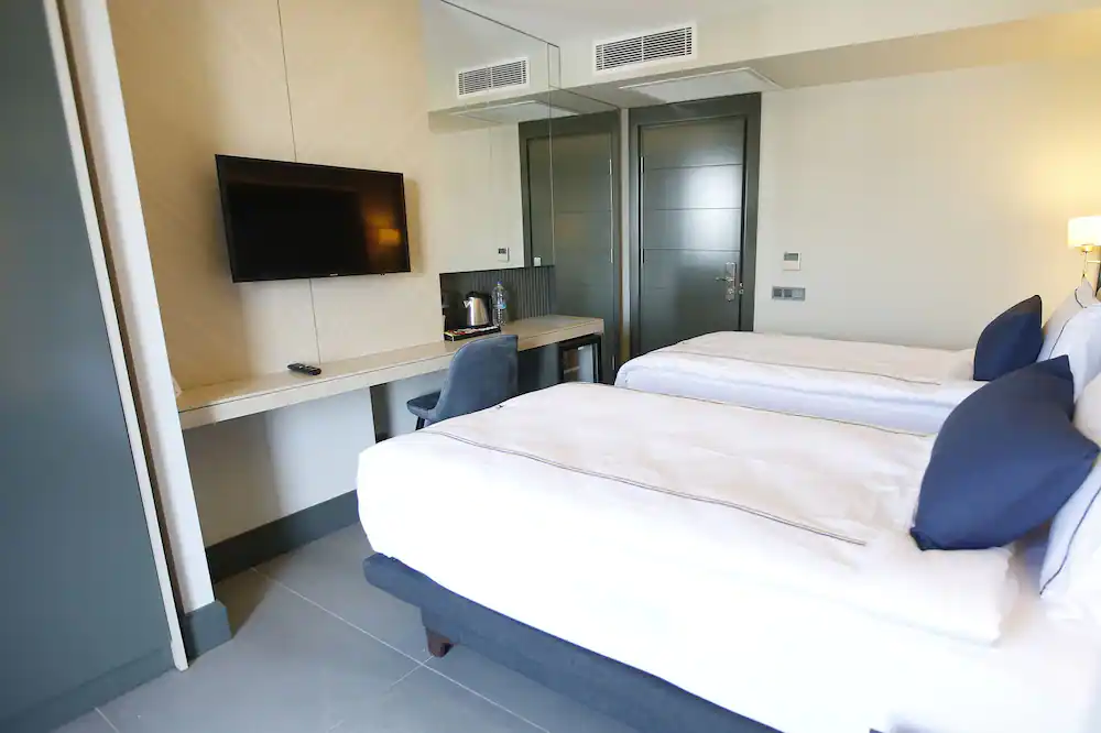 Twin Room, Şehir Manzaralı, Fransız Balkonlu